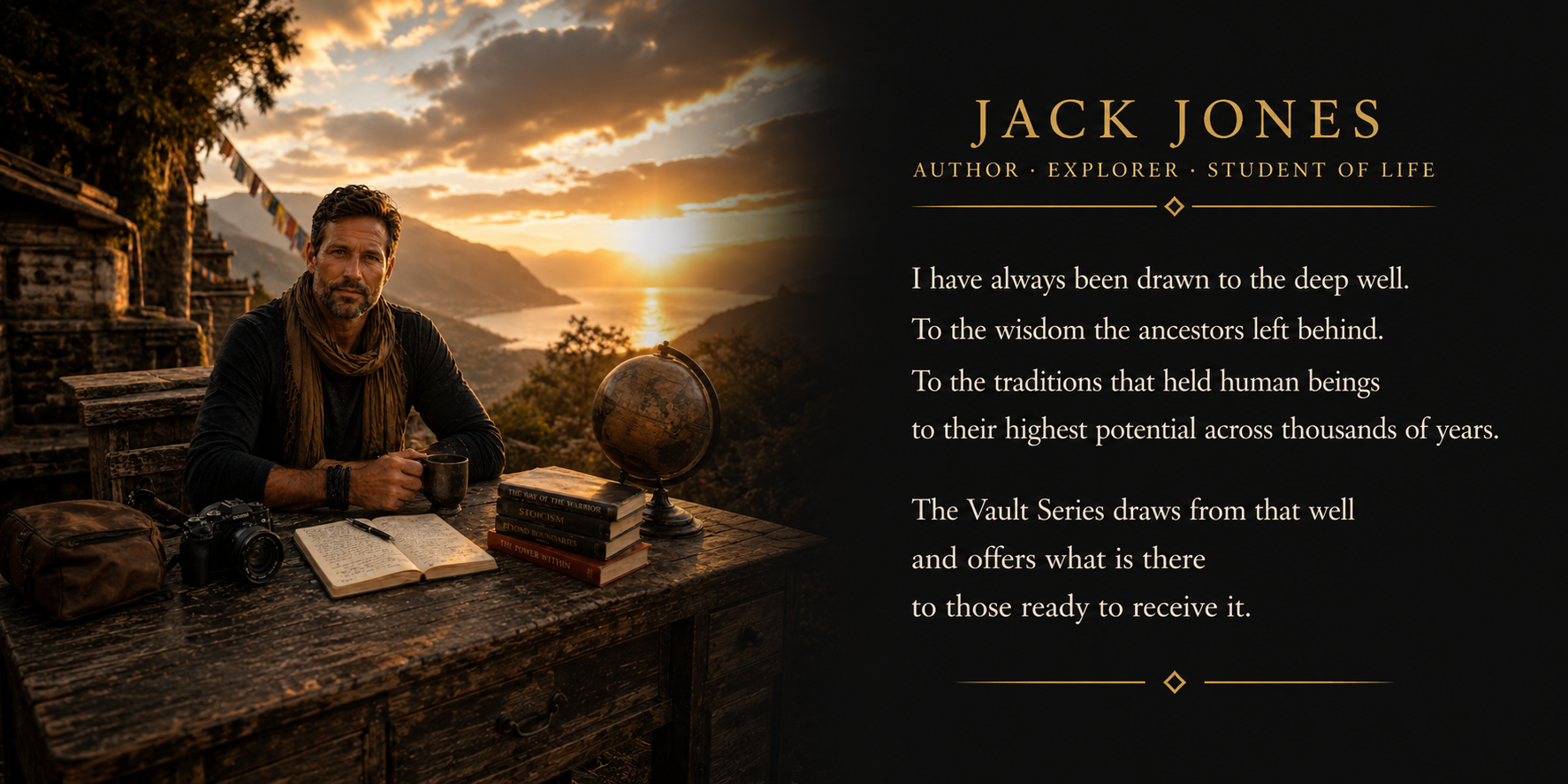 Jack Jones — I have always been drawn to the deep well